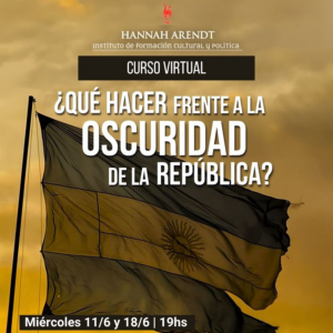 ¿QUÉ HACER FRENTE A LA OSCURIDAD DE LA REPÚBLICA?